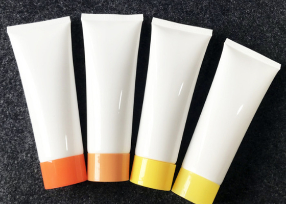 OEM ODM 50ml Face Wash Plastic Cosmetic Tube Customized Biodegradable