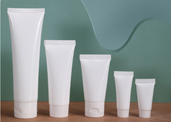Customizable 60ml Flip Cap Plastic Tube Packaging Refillable Hand Lotion Tubes