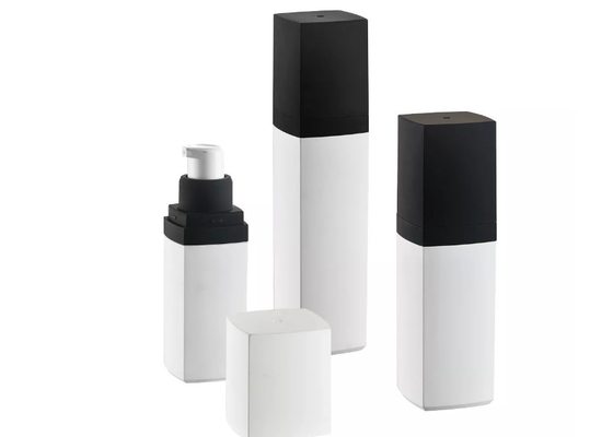 White Cosmetic Airless Bottle 15ml 20ml