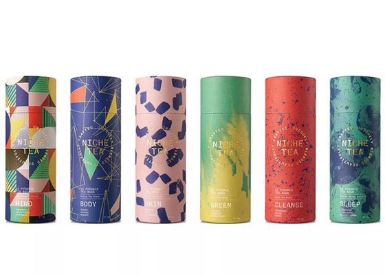 5-120cm Height Cosmetic Paper Packaging Biodegradable Essential Oil Tube Packaging