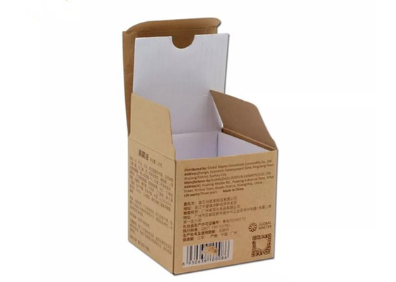 ISO9001 Cardboard Makeup Packaging  Kraft Paper Cosmetic Packaging