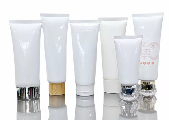50Ml PE Cosmetic Hand Cream Tube Packaging With Flip Top Lids