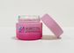 CE Pink Green Small Glass Makeup Jars Tasteless Pp Cream Jar 50ml