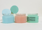 CE Pink Green Small Glass Makeup Jars Tasteless Pp Cream Jar 50ml