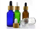 JiaZi Luxury Cosmetic Dropper Bottles 5ml 10ml Perfume Oil With Bamboo Cap
