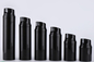 30ml-150ml Glossy Black Cosmetic Airless Bottle For Sunscreen Cream