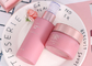 OEM ODM Pink Luxury Cosmetic Pump Bottle And Cream Jar 10ml - 150ml