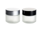 Aluminium Cap Glass Cosmetic Pots 5-200gram Frosted Cosmetic Cream Jar