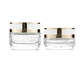 OEM ODM Luxury Empty Cosmetic Bottles 100ml 50ml Glass Cream Jar 20g 40g