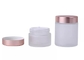 Skincare Cream 50g Empty Glass Cosmetic Jars 45mm Height Non Slip Bottom