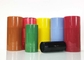 Multicolored 75ml Cylinder Deodorant Containers Screw Cap Customized