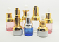Cosmetic Essential Round Transparent 1 Oz Empty Hair Oil Bottles With Dropper