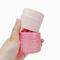 5g 10g 15g 20g 30g 50g Frosted Pink Glass Lotion Jars glass cosmetic containers